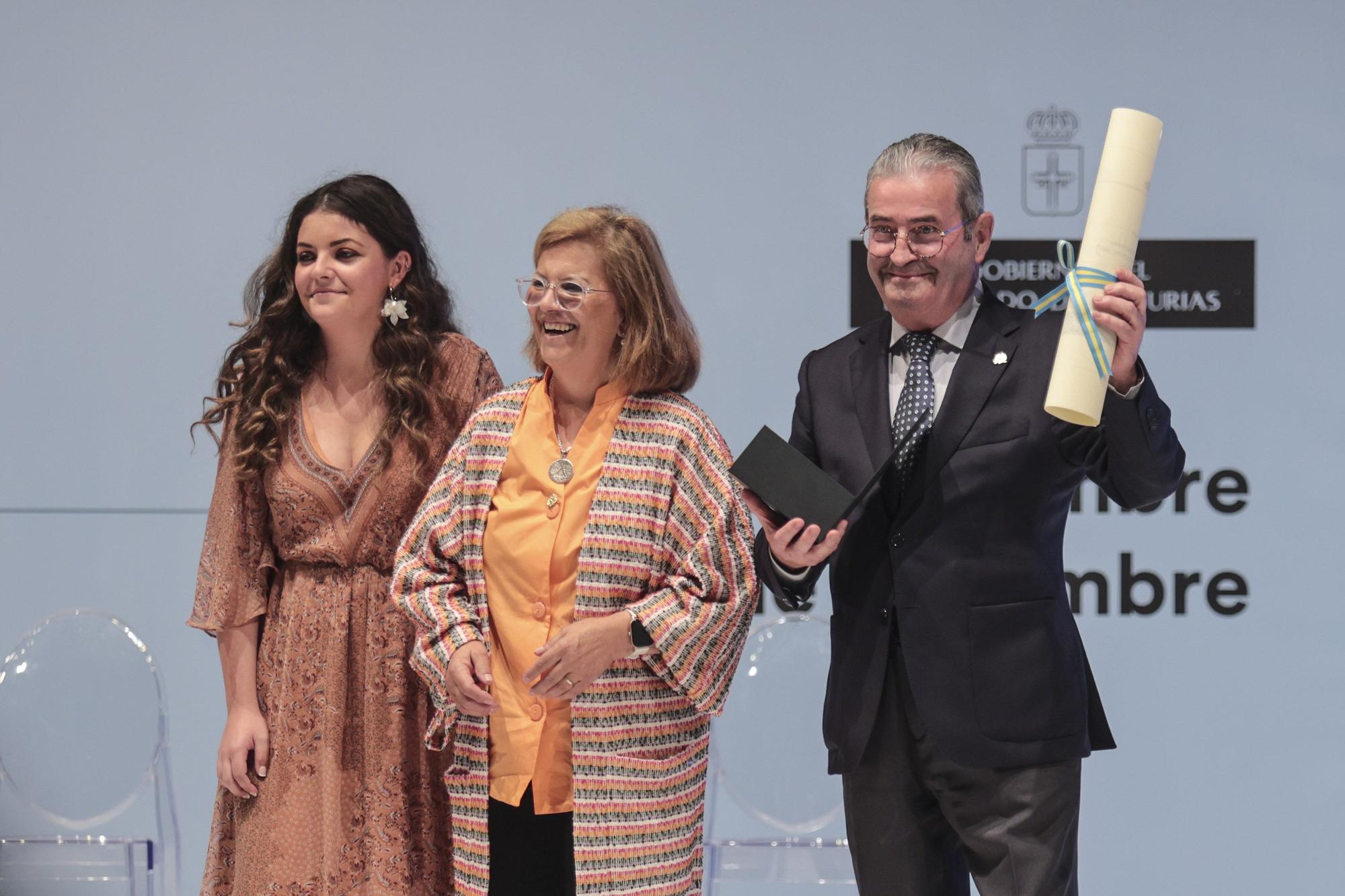 En imágenes: así fue el acto de entrega de las Medallas de Asturias