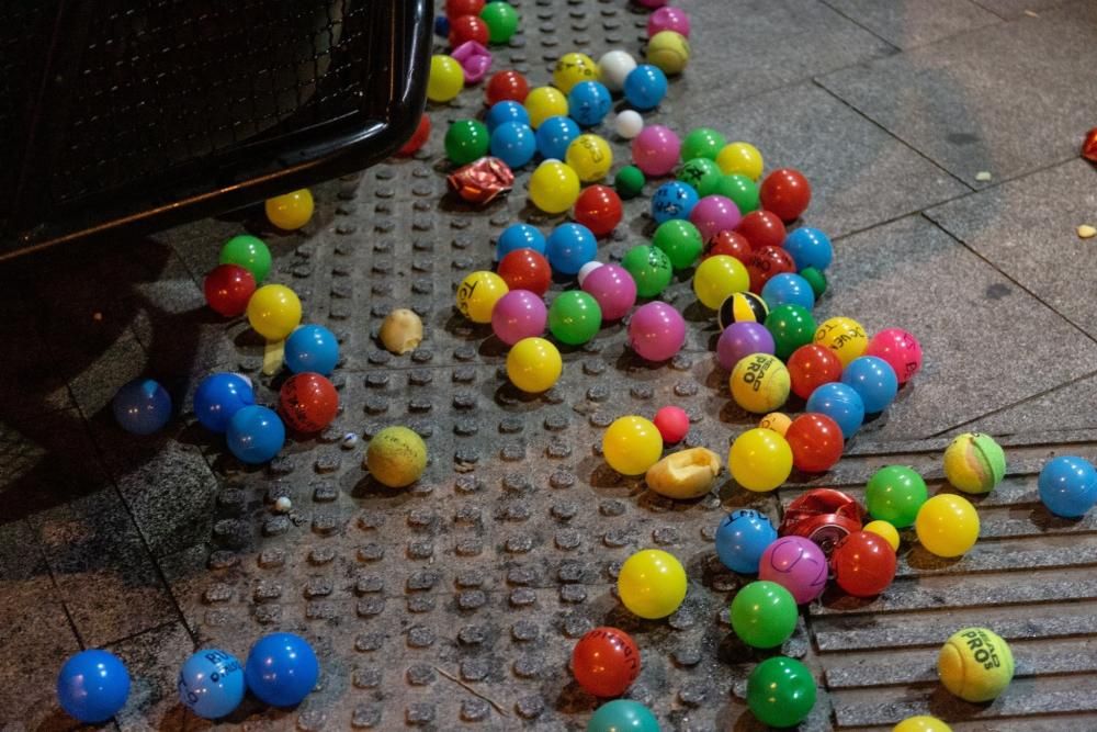 Protesta frente a la Jefatura de Vía Laietana