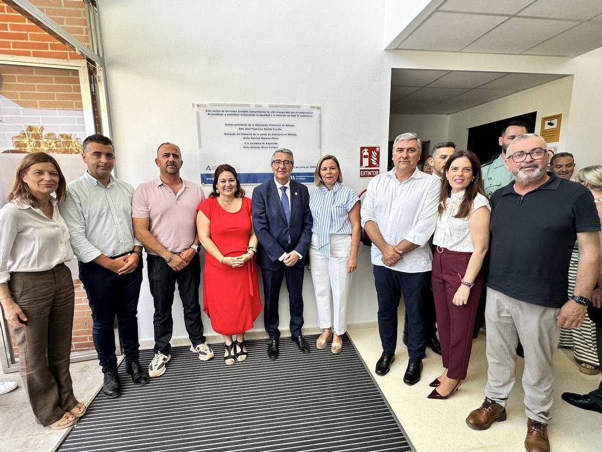 La Diputación ha invertido 260.000 euros en el nuevo Centro de Servicios Sociales de Algarrobo.