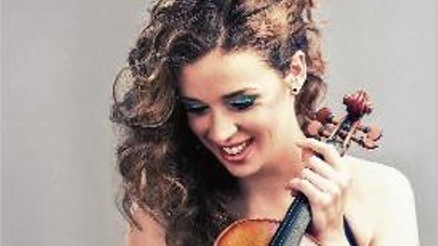 La violinista gironina Elena Rey.