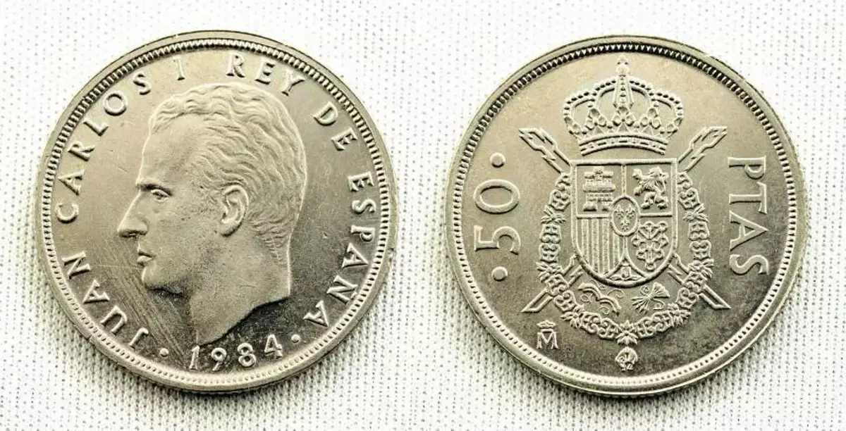 50 pesetas de 1984.