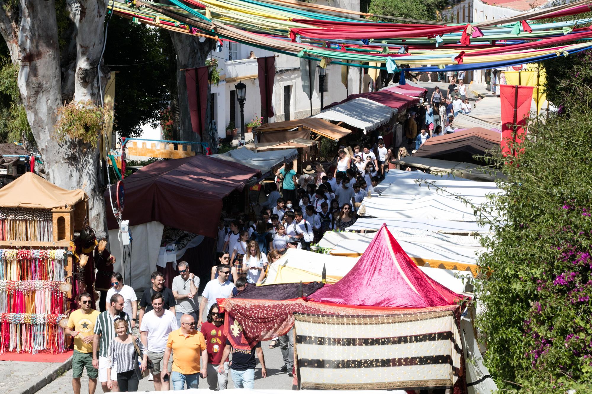 Así ha transcurrido la segunda jornada de la Feria Medieval de Ibiza