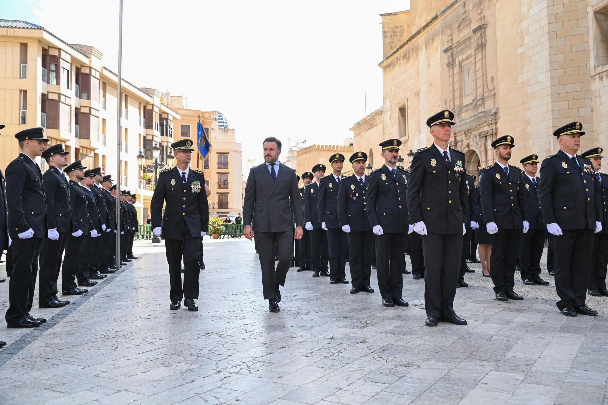 La Policía Nacional de Elche celebre el día de su patrón