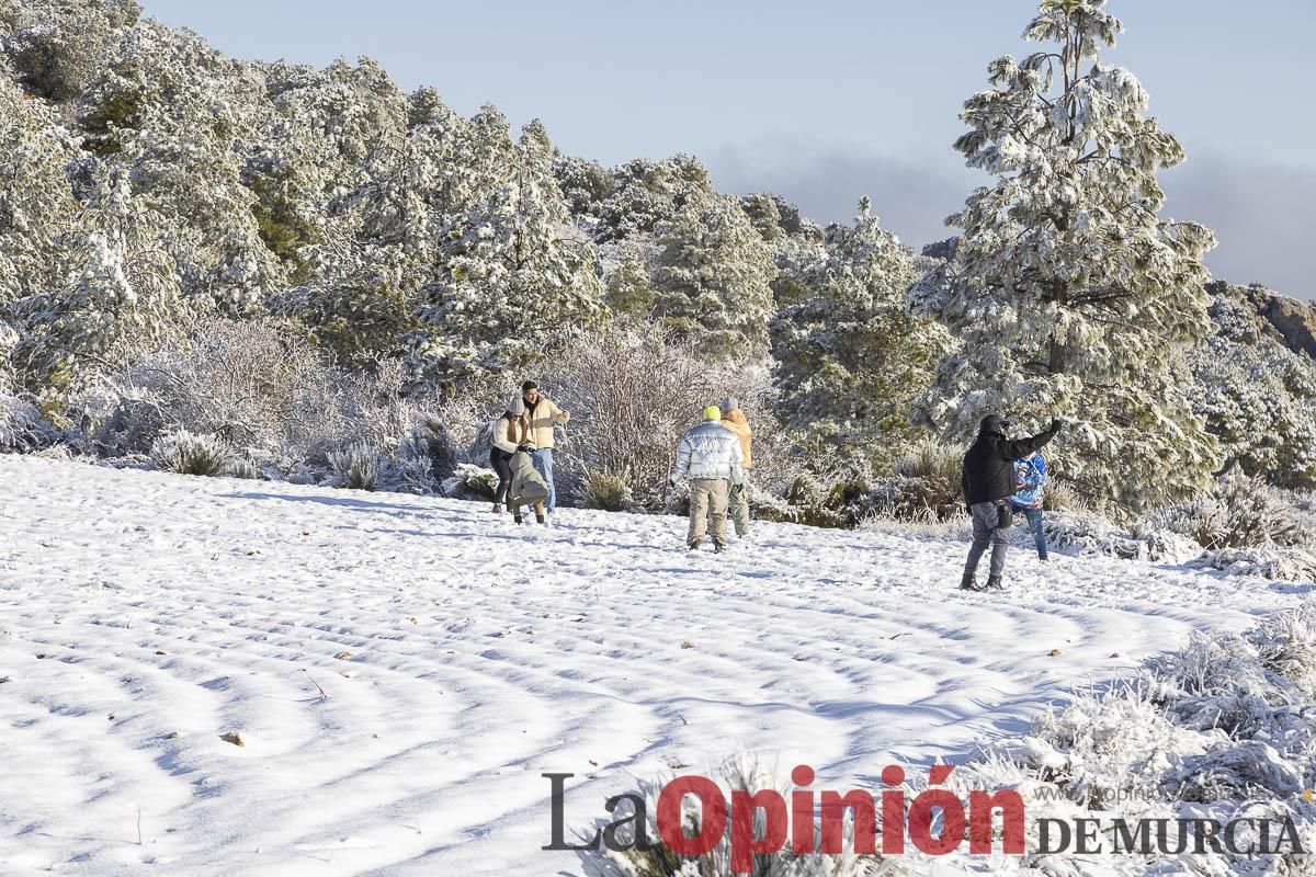 Descubre dónde queda acumulación de nieve en la Región de Murcia
