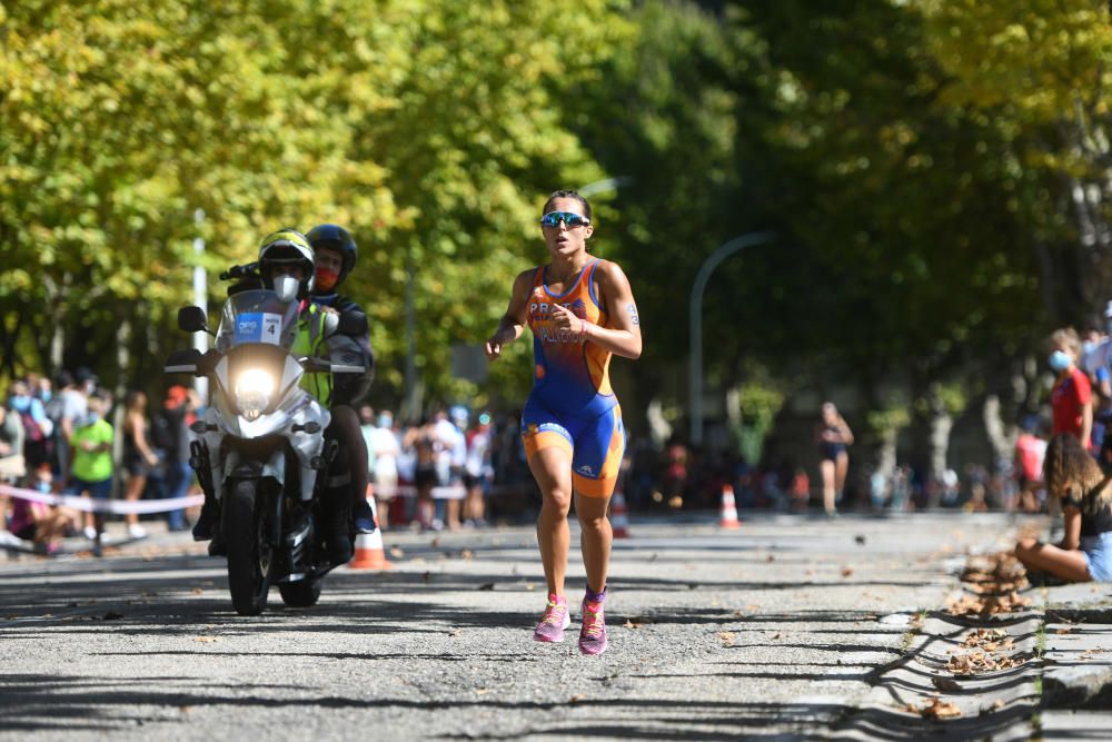 Los favoritos cumplen en el Campeonato de España de Triatlón Sprint en Pontevedra