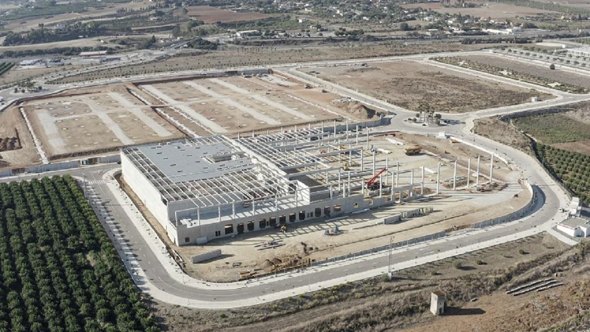 Obras de construcción del Parque Logístico Fahala.