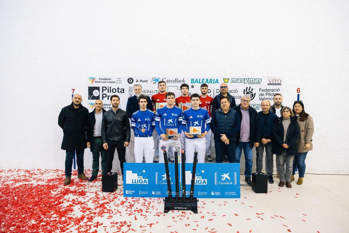Lliurament de premis de la Lliga CaixaBank d'escala i corda Pro2
