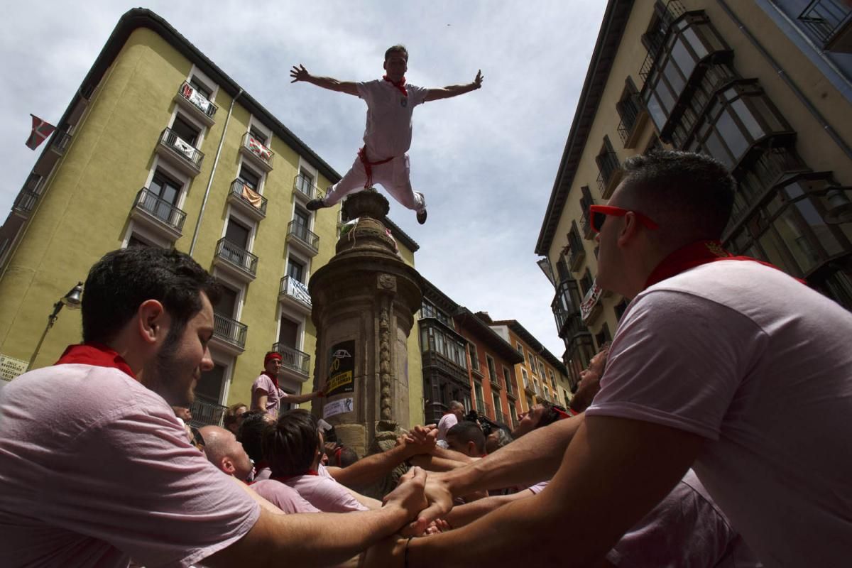 Comienza San Fermín con el tradicional chupinazo