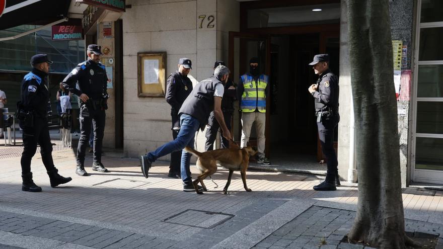 Al menos 9 detenidos en un despliegue en Pontevedra y Ourense por robos con violencia