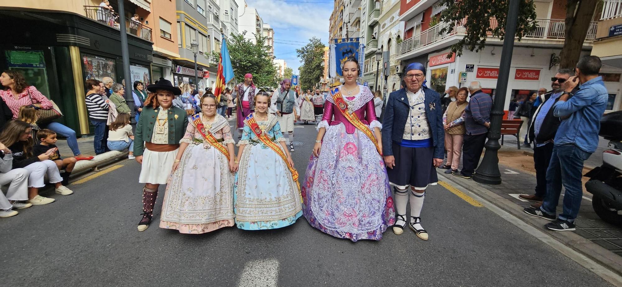Las comisiones el Marítim, protagonistas en el Homenaje a la Senyera