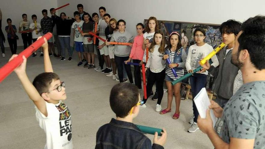 Participantes en el auditorio de Agolada// Bernabé/ Javier Lalín