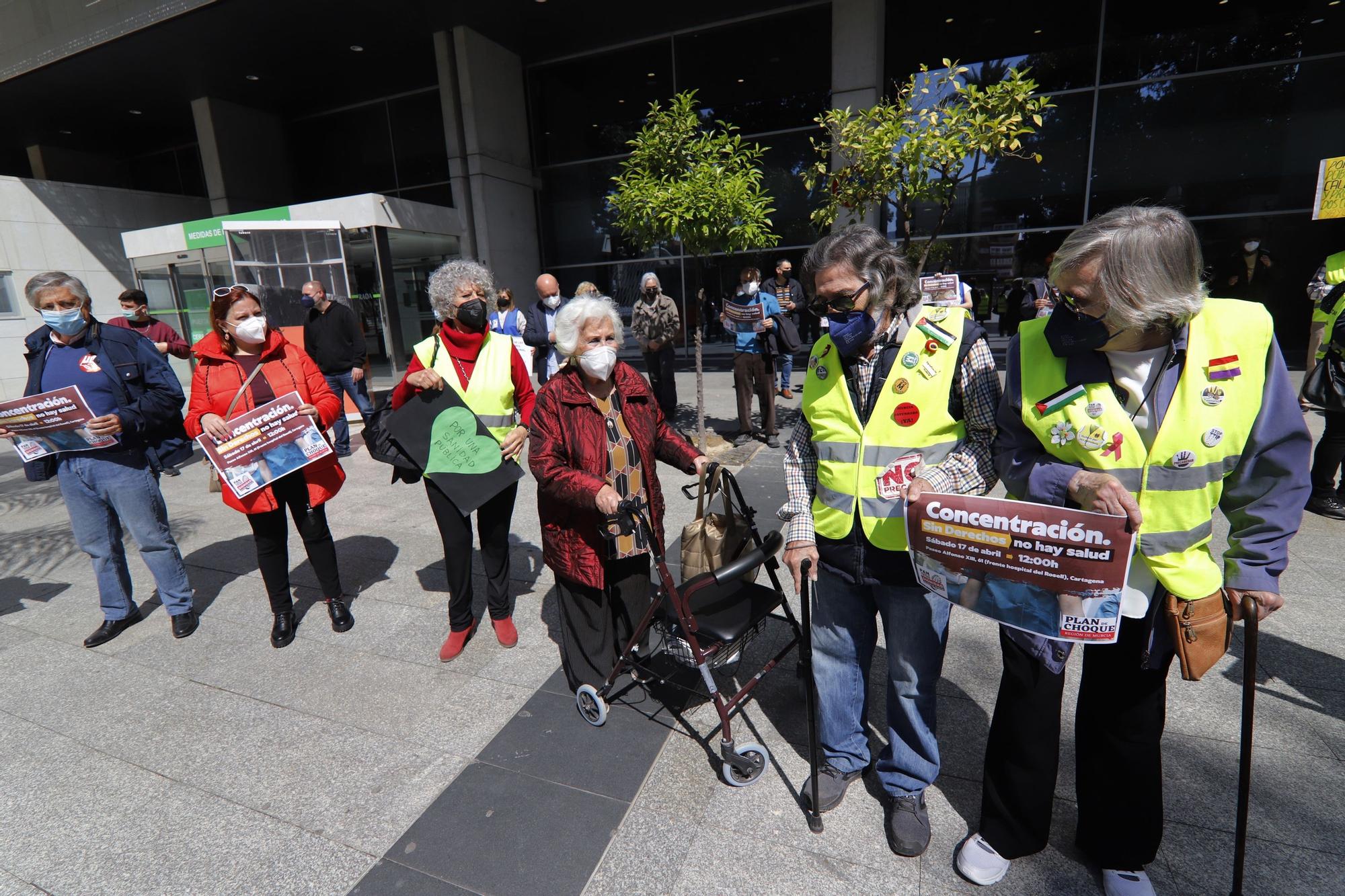 Las Marchas de la Dignidad toman las calles de seis municipios de la Región