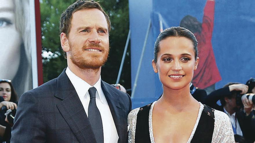 Fassbender y Vikander, juntos al fin