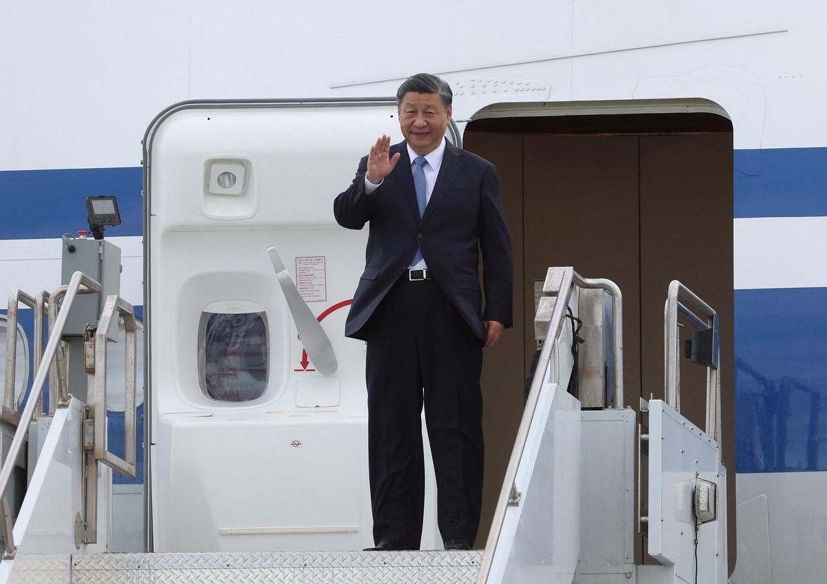 Xi Jinping llega a San Francisco para reunirse con Biden