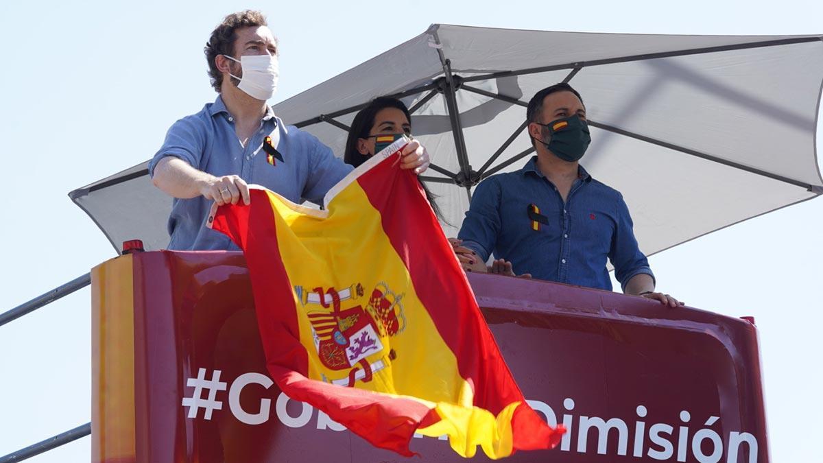 Protesta de Vox en Madrid