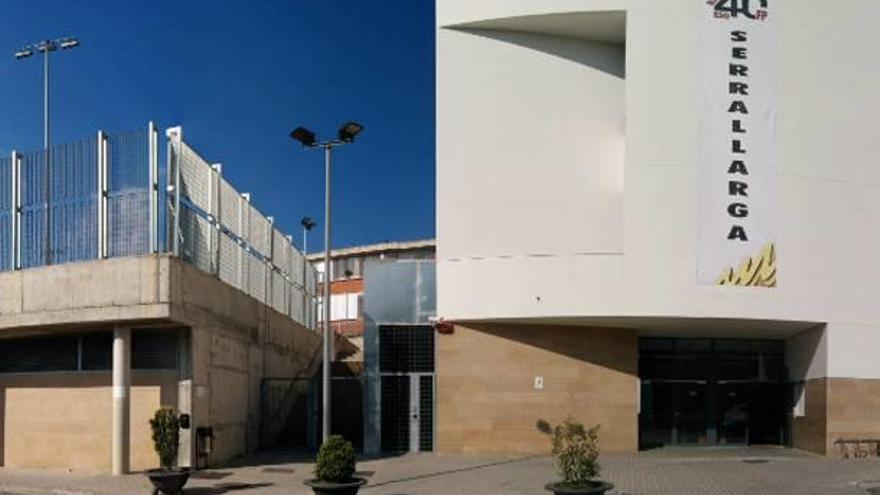 Entrada de l&#039;institut Serrallarga de Blanes