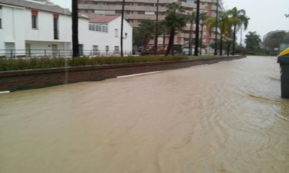 Inundaciones en Estepona.