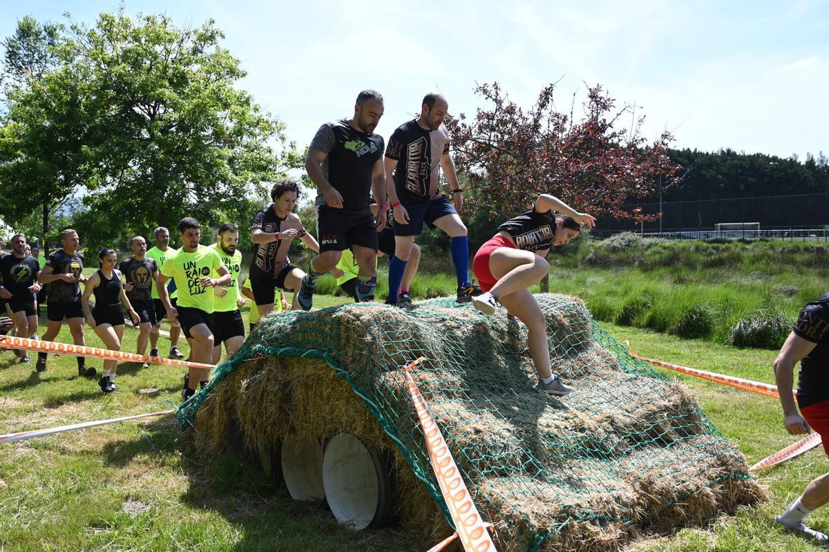PONTEVEDRA.Celebración de la Gladiator Race en la Illa das Esculturas