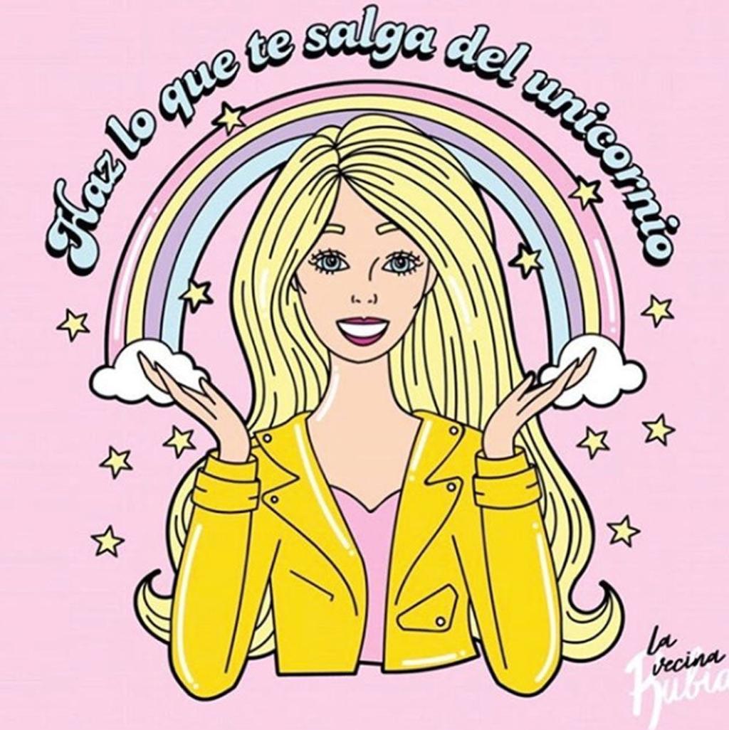 La vecina rubia y women's secret