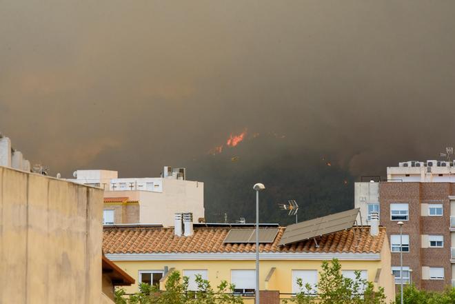 Galería: El fuego sigue golpeando a Onda