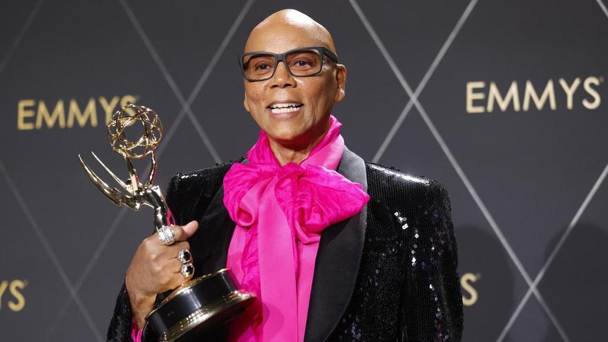 RuPaul, en la 75 edición de los premios Emmy, el 16 de enero