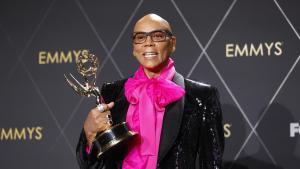 RuPaul, en la 75 edición de los premios Emmy, el 16 de enero