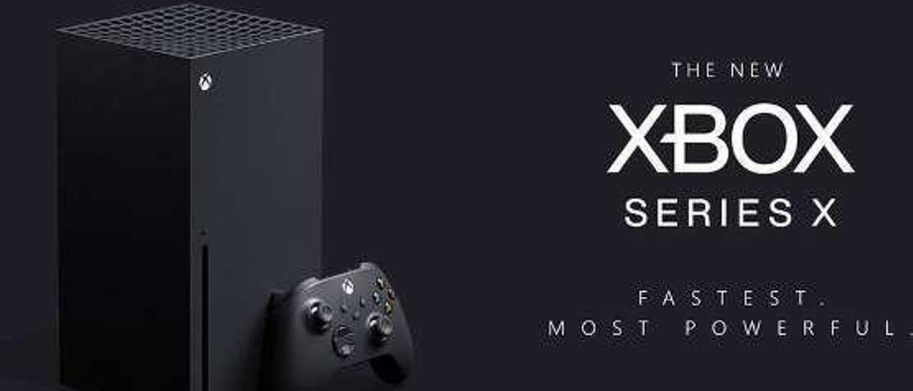 El aspecto de la nueva Xbox Series X.