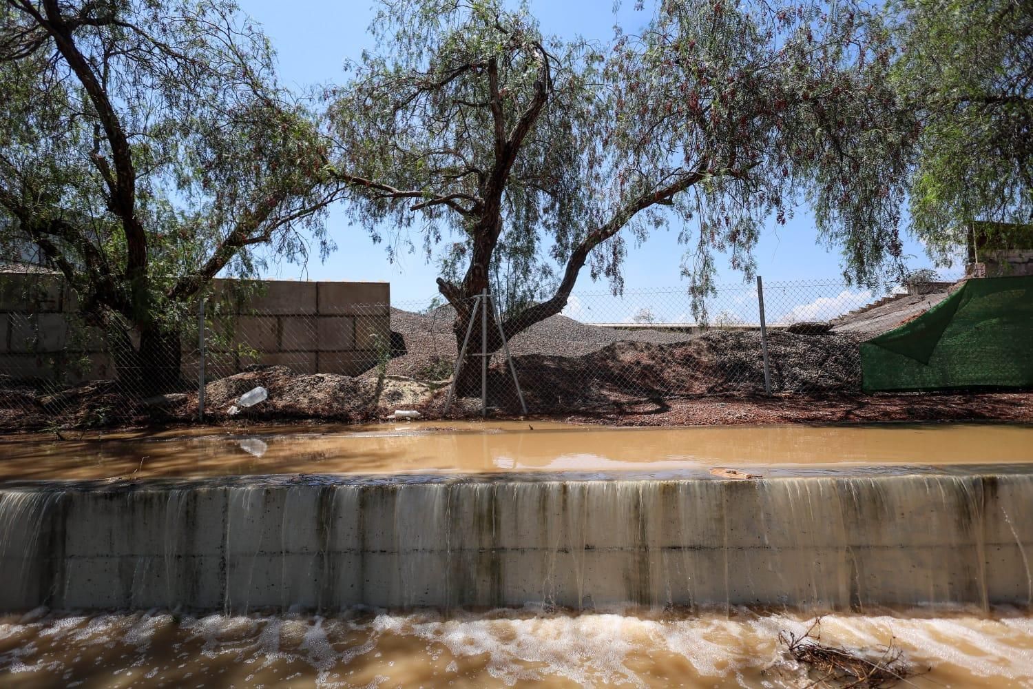 Los efectos del temporal en el Camp de Morvedre