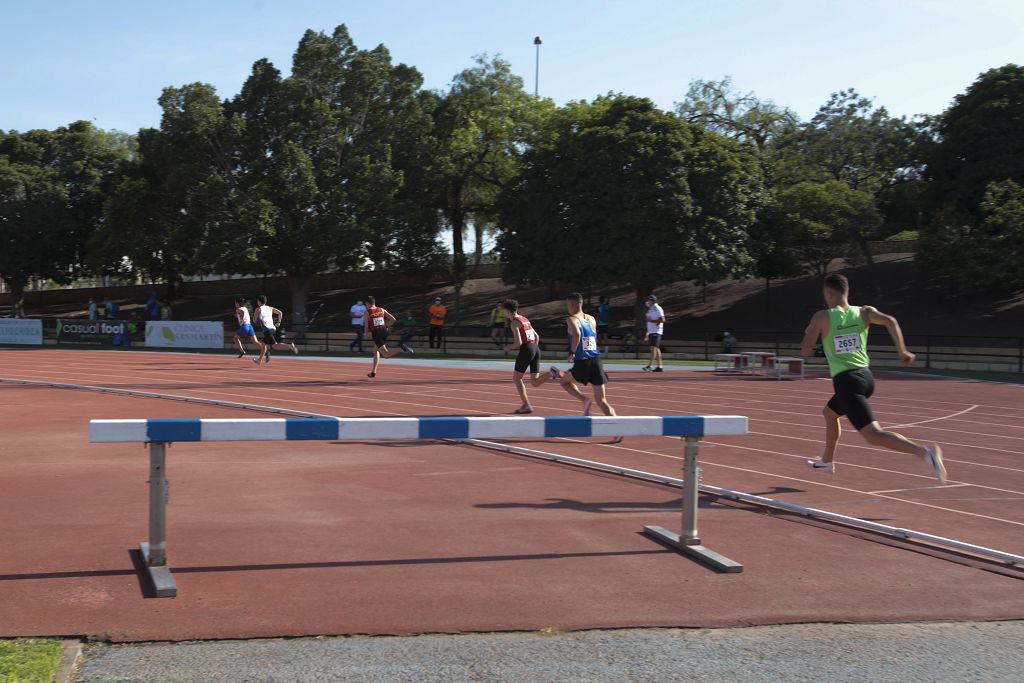 Campeonato regional de atletismo. Primera jornada