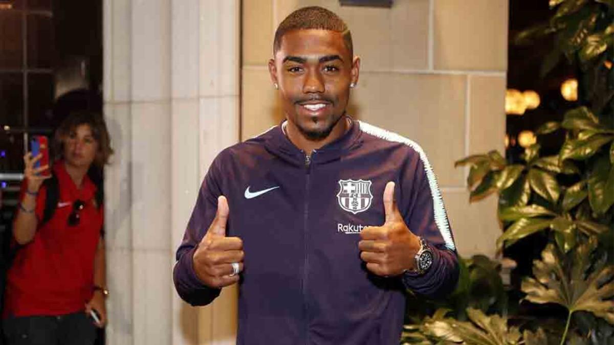 Malcom es presentado como nuevo jugador del Barcelona