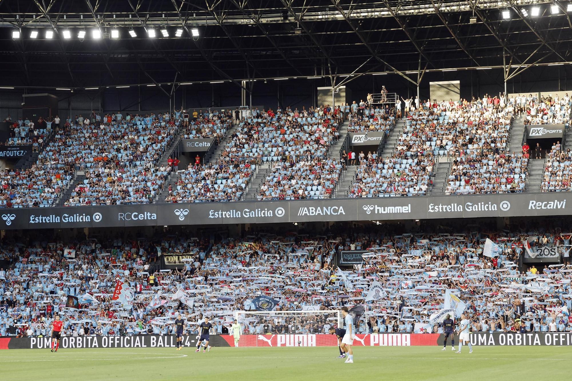 Las mejores fotografías del estreno liguero con victoria del Celta ante el Alavés