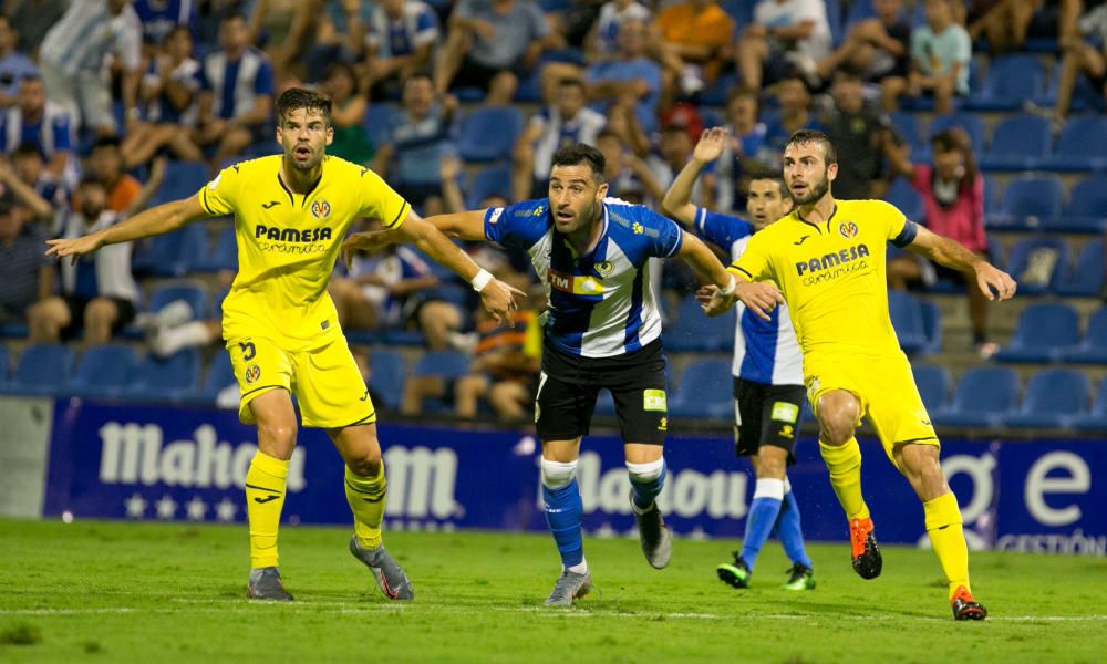 El Hércules genera dudas en su puesta de largo en el Rico Pérez al verse superado por el Villarreal B