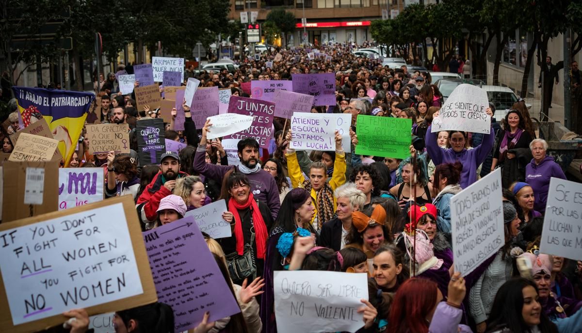 Así se ha desarrollado el 8M en Extremadura