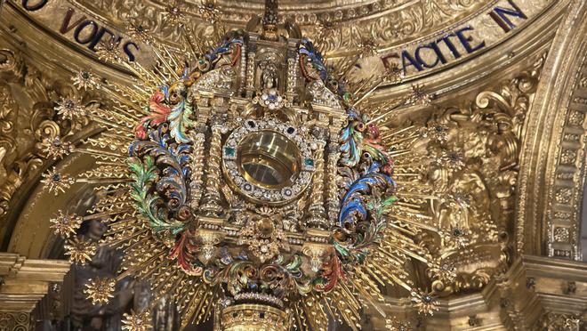 La Custodia exhibe su restauración integral