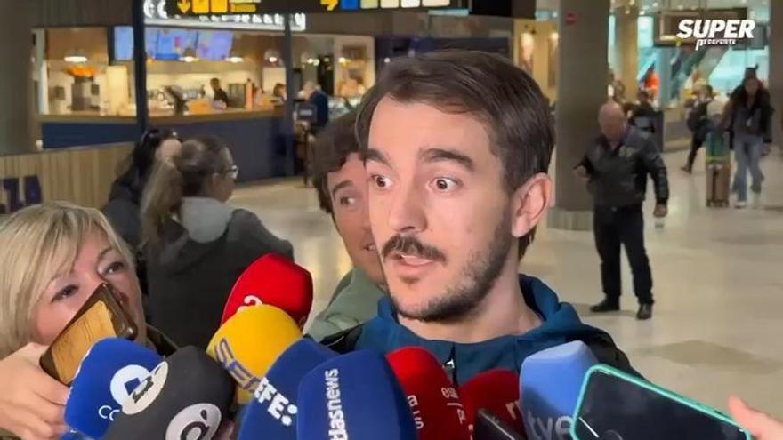 Gonzalo Munielo, entrenador del Valencia Basket junior, explica el regreso de Abu Dhabi