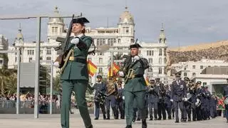 La Guardia Civil de Alicante celebra el día de su patrona en una jornada marcada por el calor