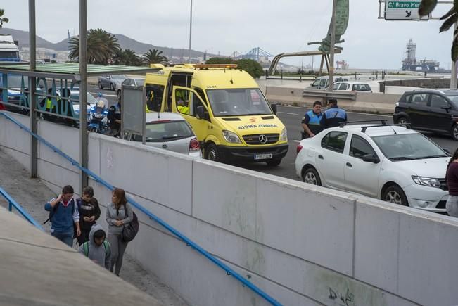 Accidente en la Avd Maritima a la altura de la ...