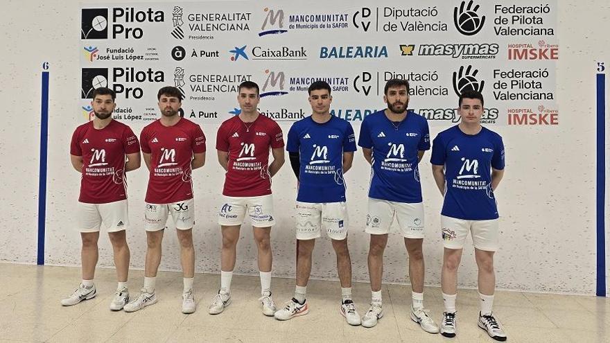 Els rojos passen a la final després de derrotar als blaus en la semifinal d'Oliva