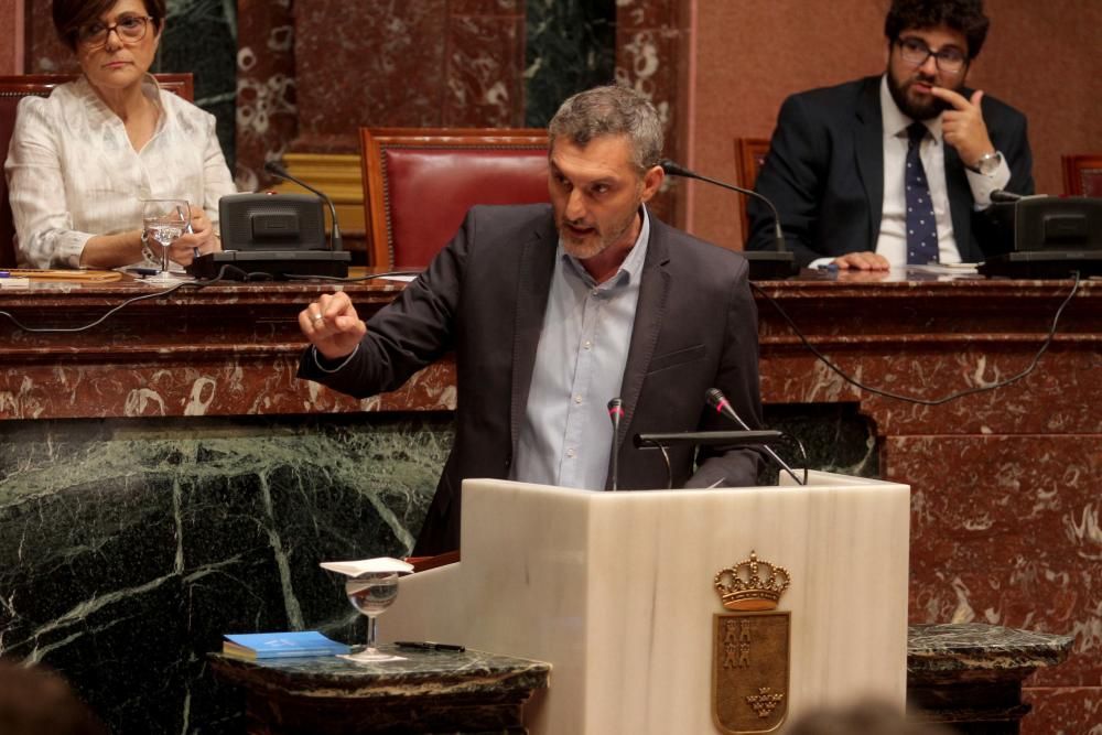 Pleno del debate del Estado de la Región