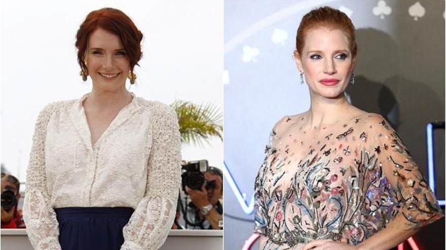 Las actrices Bryce Dallas y Jessica Chastain.