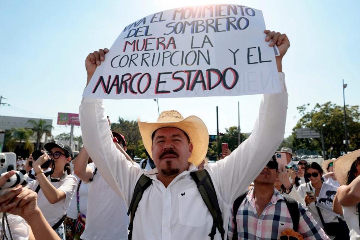 Incidentes en la marcha de la ‘Generación Z’ contra la corrupción en México