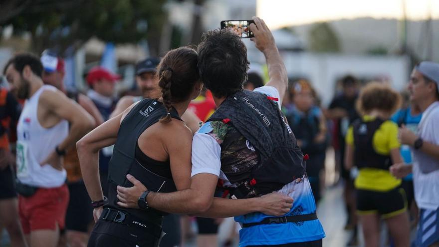 Un selfi y a correr