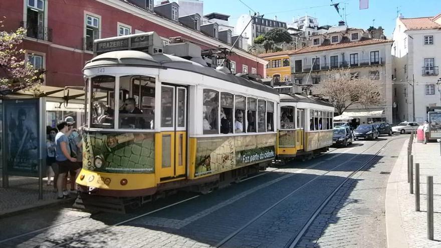 Imagen de un tranvía similar al adquirido por Ferrocarril de Sóller.