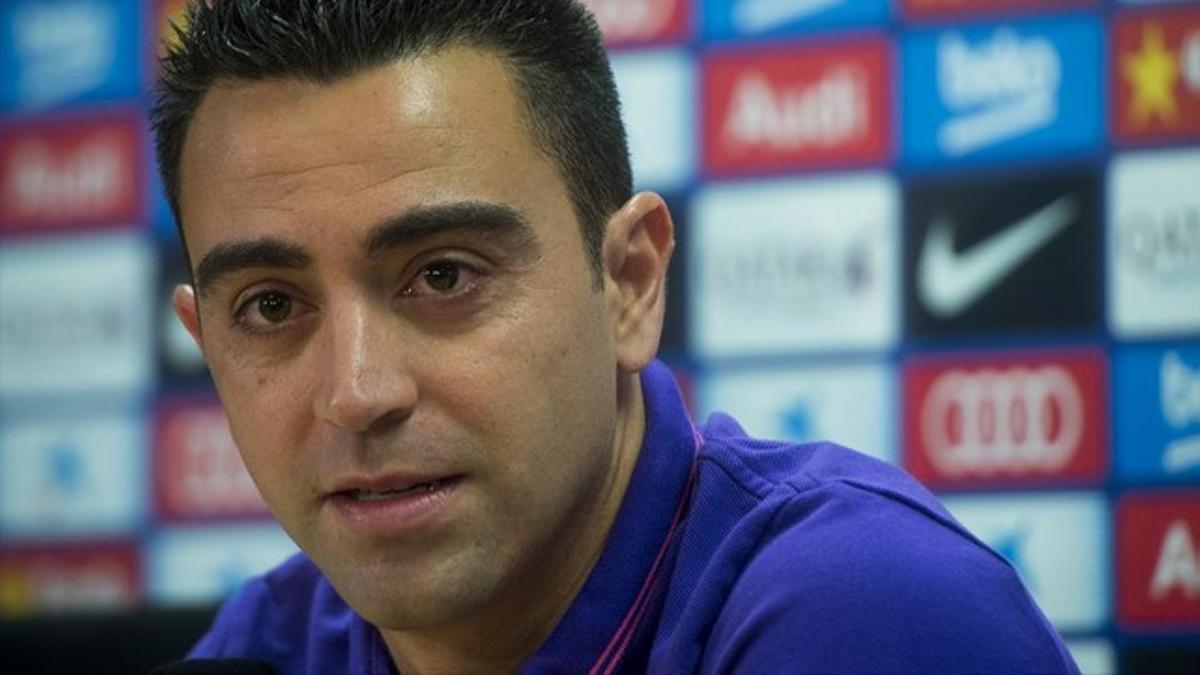 Xavi Hernández espera su primer hijo