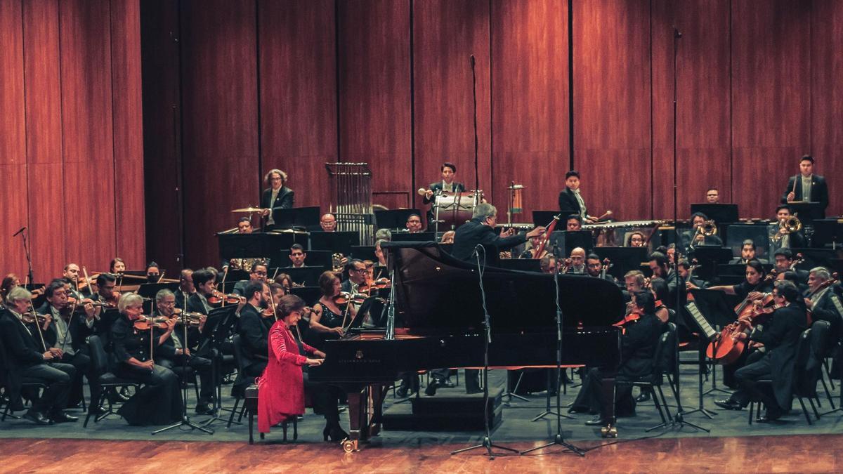 Clausura de la 14º edicición del Festival de Piano Guadalquivir en México.