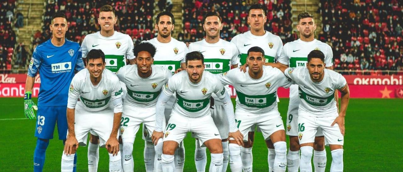 El último once inicial del Elche que jugó en Mallorca