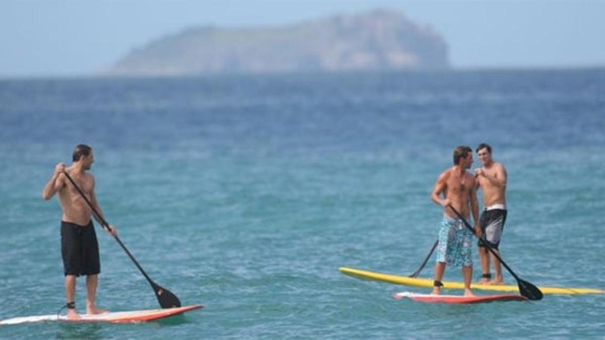 Practica stand up paddle en Brasil