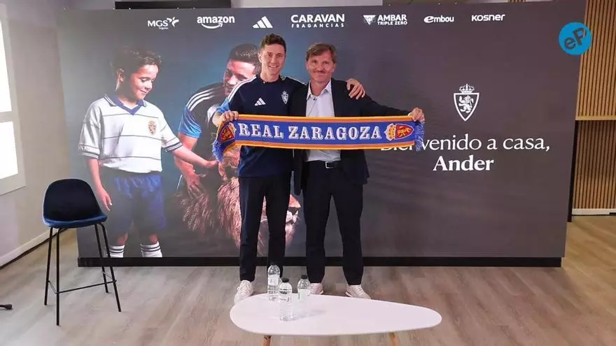 VÍDEO | Presentación de Ander Herrera en el Real Zaragoza