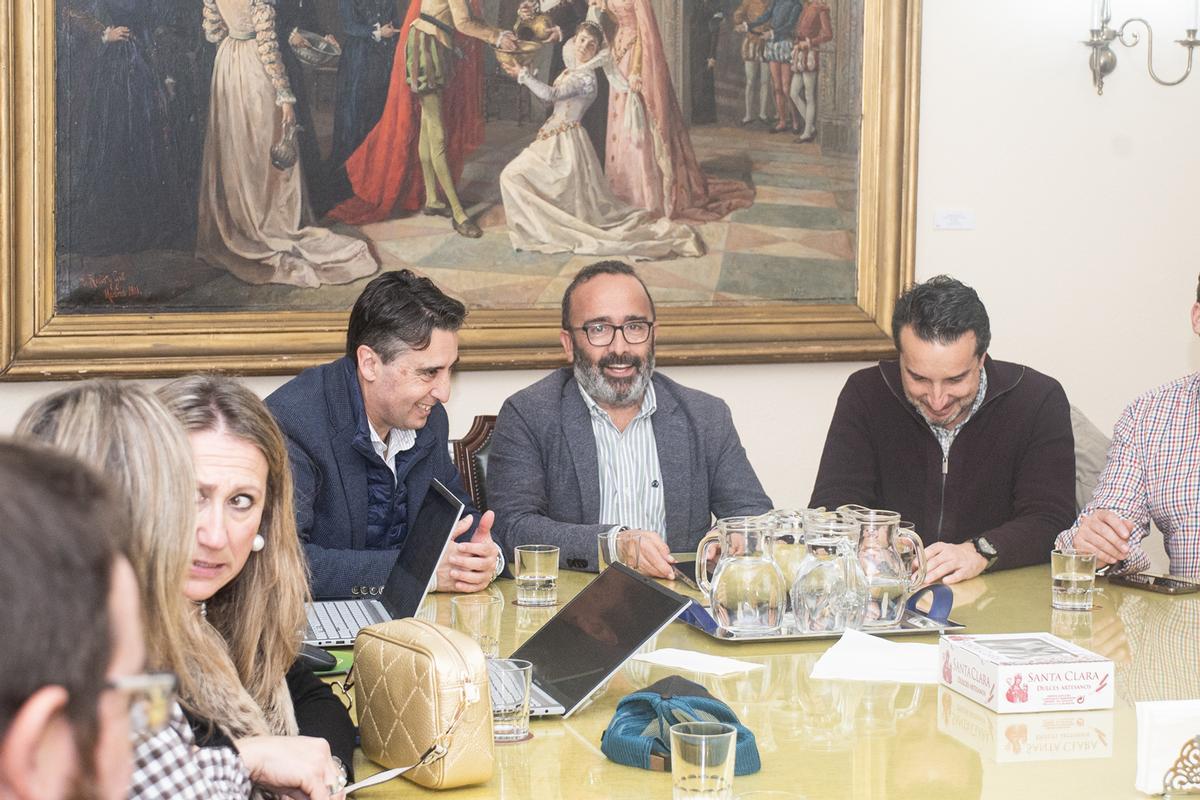 Miguel Ángel Morales, en la reunión de FELCODE.