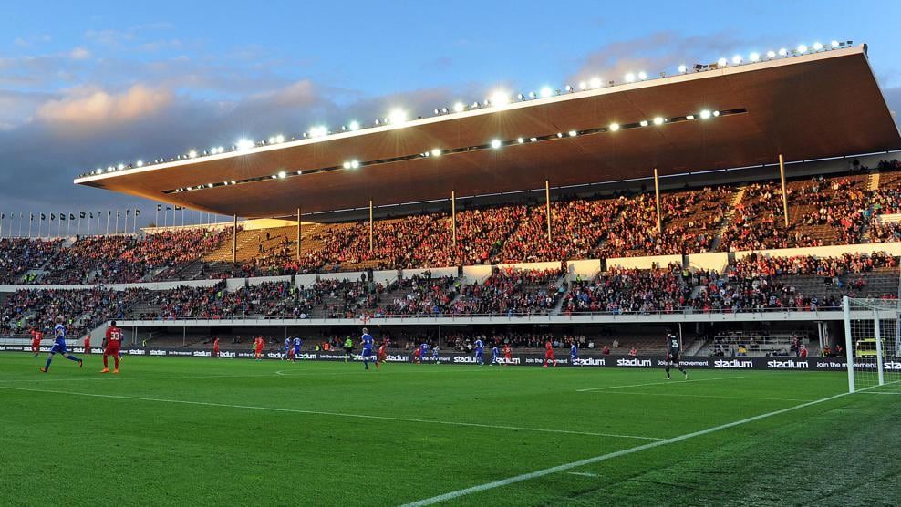 Estadio Olímpico de Helsinki, sede para esta Supercopa de Europa 2022